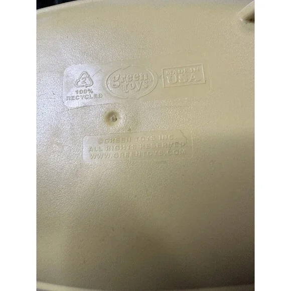 Green Toys Plastic Sea Plane & Boat Bath Toy Water Airplane Floats Made In USA - Picture 8 of 8